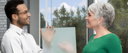 Chemically Etched Glass